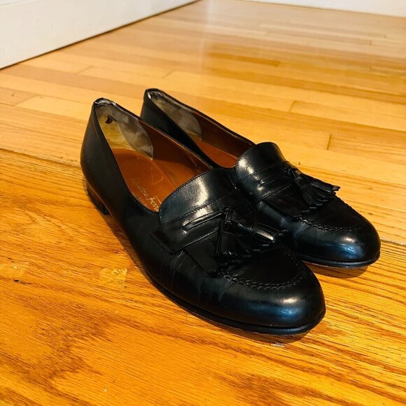 Salvatore Ferragamo Penny Loafers Men’s US 9.5 Dress Shoes Black main image 8
